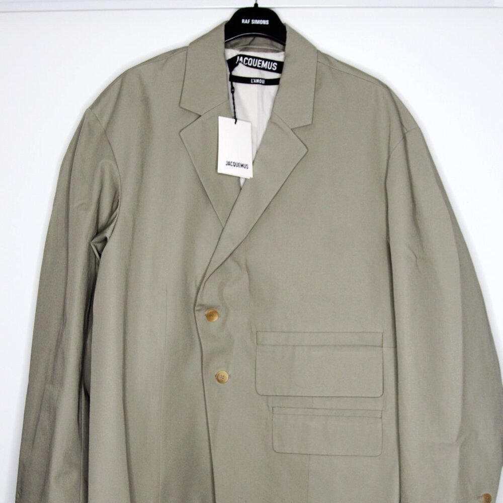 BNWT SS21 JACQUEMUS "LA VESTE NOVI" BLAZER JACKET 48 - Picture 2 of 15